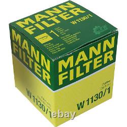 MANN-FILTER Inspection set 5L Motul 5W-30 8100 X-clean+ for Audi A6 Avant 2.5