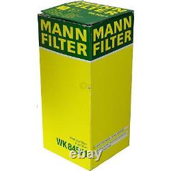 MANN-FILTER Inspection set 5L Motul 5W-30 8100 X-clean+ for Audi A6 Avant 2.5