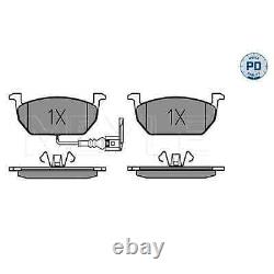 MEYLE Pad Brake Set Front + Rear Suitable for Audi A3 8V