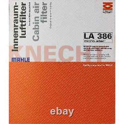 Mahle Inspection Set 6 LIQUI MOLY Longlife III 5W-30 for Audi A4 Avant