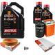 Mahle Inspection Set 7 L Motul 8100 X-clean + 5w-30 For Audi 80 2.0 1.6