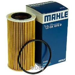 Mahle Inspection Set 9 L Liqui Moly Top Tec 6200 0W-20 for Audi A5 3.0 Tdi