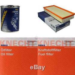 Mahle / Knecht Set On Inspection Filters Set Tbs Engine Wash 11610668