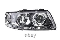 Main Headlights Suitable for Audi A3 8L 09/00-05/03 H7 H1 With + Lwr Indicator