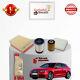 Maintenance Kit: 4 Filters And Oil For Audi A3 Iii 1.6 Tdi 85kw 116hp From 2017