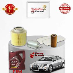 Maintenance: Replace 4 Filters and Oil for Audi A6 C6 3.2 FSI 188KW 255CV from 2004-2011