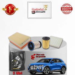 Maintenance: Replace 4 Filters and Oil for Audi Q3 II 2.0 D 110KW 150CV From 2018 Onwards
