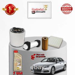 Maintenance of 4 Filters and Oil for Audi A4 B9 3.0 Diesel 200KW 272HP from 2015