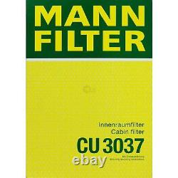 Mann-Filter Inspection Set 7 L Liqui Moly 10W-40 for Audi A6 Avant