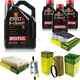 Mann-filter Inspection Set 8l Motul 5w-30 8100 X-clean + For Audi Tt 2.0