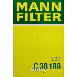 Mann-Filter Inspection Set 8L Motul 5W-30 8100 X-Clean + for Audi Tt 2.0