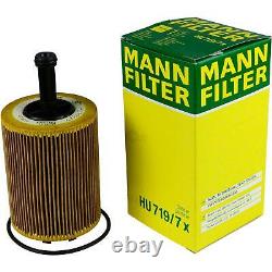 Mann Filter Pack Mannol Air Filter Audi, Q5 8r 2.0