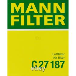Mannol 10 L Energy Premium 5w-30 + Mann- Filter Audi A4 Cabriolet Rs4 Quatro