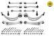 Meyle Gdirection Set Suspension Wheel Kit Bras Front Right For Audi 11-18