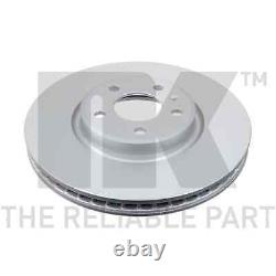 NK Brake Discs 320mm + Front Linings Suitable for Audi A6 C7 4G + A7 4G