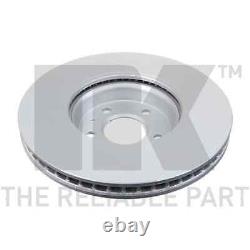 NK Brake Discs 320mm + Front Linings Suitable for Audi A6 C7 4G + A7 4G