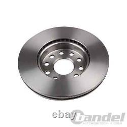 NK Brake Discs + Front and Rear Pads Suitable for Audi A3 8V