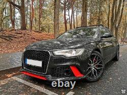 New Rs6 Appearance & Full Style Front Pare-choc Set Kit For Audi A6 C7 4g