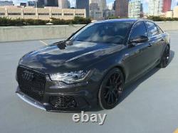 New Rs6 Appearance & Full Style Front Pare-choc Set Kit For Audi A6 C7 4g