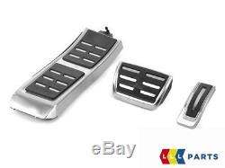 Nine Genuine Audi A4 A5 Q5 Stainless Steel Pedal Covers Set Kit Automatic