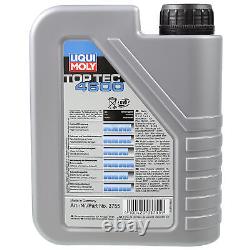 Oil Filter Inspection Sketch of Liqui Moly 8L 5W-30 for Audi A6 4 A C4 S6