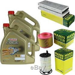On Revision Filter 10l Castrol Oil 5w30 For Audi A6 Before 4f5 C6 S6