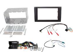 Panel Frame Set 2 Double Din Audi A4 B7 05 To 07 Con