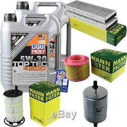 Revision On Oil Filters Liqui Moly 5w-30 10l For Audi A6 Before 4f5