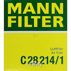 Set Inspection Mann Filter Kit Luft 5w30 Engine Oil Longlife Audi A6 4a C4