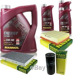 Set Mann-filter Inspection Kit 5w30 Engine Oil Longlife Audi A6 4a C4 Before