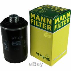 Set Mann-filter Inspection Kit 5w30 Engine Oil Longlife Audi A6 C7 Before 4g5