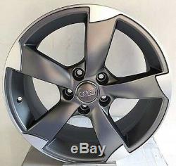 Set Of 4 Audi A3 Alloy Wheels From 17 With Kenda Kr41 Tires