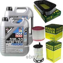 Sketch Inspection Filter Liqui Moly Oil 10l 5w-30 From Audi A8 4e