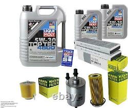 Sketch Inspection Filter Liqui Moly Oil 7l 5w-30 For Audi A6 4f2 C6 2.4