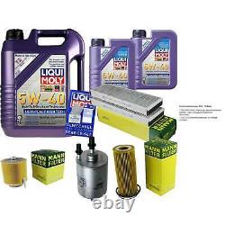 Sketch Inspection Filter Liqui Moly Oil 7l 5w-40 For Audi A6 4f2 C6 2.4