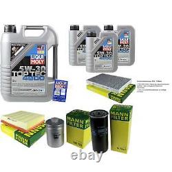 Sketch Inspection Filter Oil Liqui Moly 8l 5w-30 For Audi A6 4a C4 S6 More