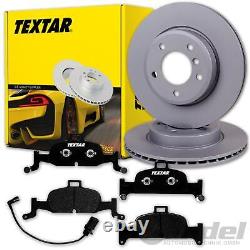 TEXTAR 338mm Discs + Front Pads Suitable for Q5 Fy Also Sportback