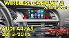 Wireless Carplay And Android Auto For Audi A4 A5 S4 S5 Rs5 2013 2014 2015 2016 Chassis B8