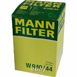 10x Original Mann Filtre à Huile W 940/44 + 10x Sct Moteur Flush Rinçage de