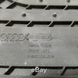 2015-2020 Audi S3 8V Véritable Caoutchouc Noir Tout Temps Sol Tapis Set Kit OEM