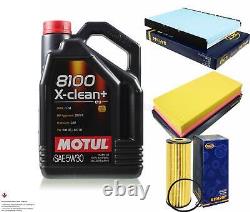 5L Inspection Set Kit Motul 8100 X-Clean +5W-30 huile moteur Sct Filtre 11345901