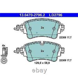 ATE Disques de Frein 330mm + Revêtements Céramiques Arrière Pour Audi A6 A7 C8