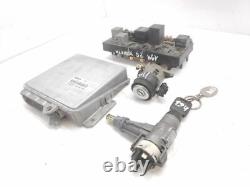 Audi 80 B4 1.9 Tdi 66kw 1993 LHD Moteur ECU Démarrage Kit Serrure Set 443941822A