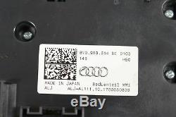 Audi A3 8V 1.5 TFSI 2018 RHD Sat Nav GPS Multimedia Mmi Set Kit 8V0857273P