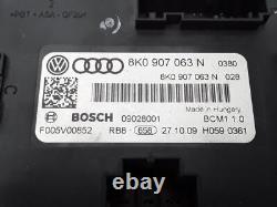 Audi A5 Sportback 8T 3.0TDi 176kW 2009 LHD Moteur ECU Kit Serrure Set 8R0907401J