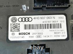 Audi A7 S7 4G 2011 Essence Moteur ECU Kit Et Serrure Set 4G0907551 ATZ6514