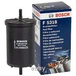 Bosch Inspection Set 8 L mannol Special Plus 10W-30 pour Audi A4 Cabriolet