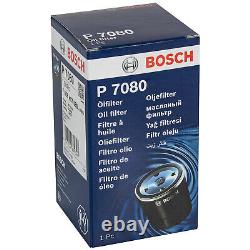 Bosch Kit De Inspection Set 5L Motul 8100 X-Clean + 5W-30 pour Audi A4 Avant 1.8