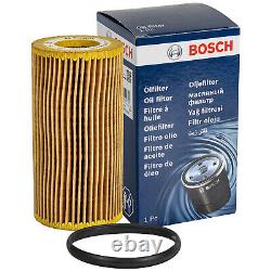 Bosch Kit De Inspection Set 5L mannol Defender 10W-40 pour Audi A3 S3