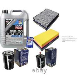 FILTRE DE KIT D'INSPECTION LIQUI HUILE MOLY 5 L 5W-30 pour VW Golf IV 1J1 1.6